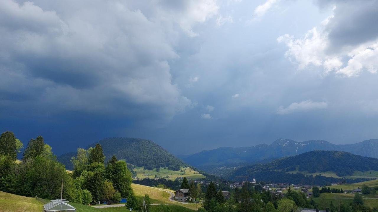 Ferienwohnung Schoenenbuehl Hittisau Exteriér fotografie