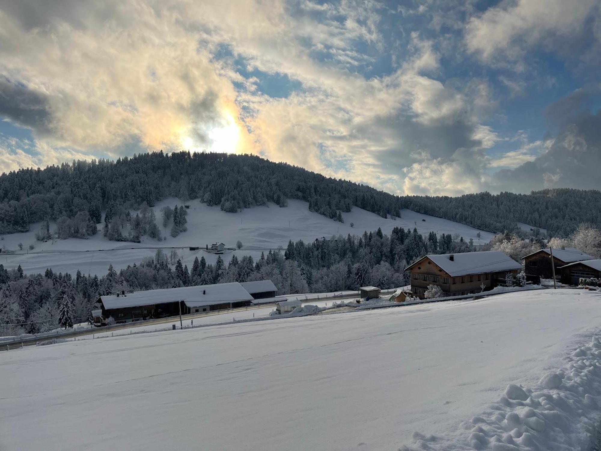 Ferienwohnung Schoenenbuehl Hittisau Exteriér fotografie
